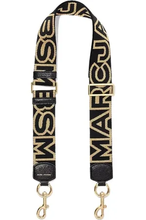 Marc Jacobs Femme, Sacs, Noir, Taille: ONE Size Bandoulière Noire avec Détails Dorés