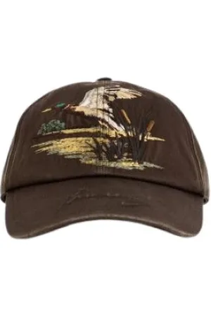 Burberry Unisex, Accessoires, Brun, Taille: S Casquette de baseball motif canard