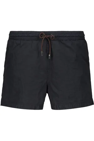 MOORER Homme, Maillots de bain, Bleu, Taille: L Short de bain séchage rapide avec cordon