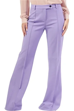 HUGO BOSS Femme, Pantalons, Violet, Taille: 36 FR Pantalon large