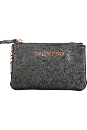 Valentino by Mario Valentino Femme, Sacs, Noir, Taille: ONE Size Portefeuille Noir avec Porte-cartes et Porte-clés