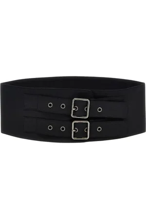 Andamane Femme, Accessoires, Noir, Taille: ONE Size Ceinture en Cuir Moderne pour Femmes