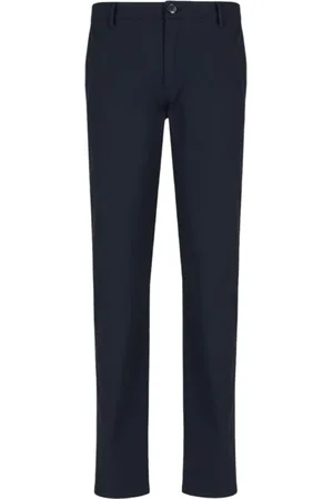 Armani Exchange Homme, Pantalons, Bleu, Taille: W36 Pantalon Bleu Jambe Droite