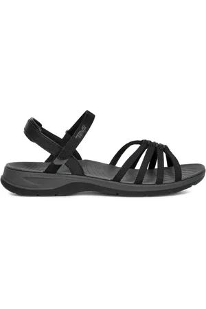 Teva Femme, Chaussures, Noir, Taille: 36 EU Sandale noire pour femme en extérieur Tirratraveler