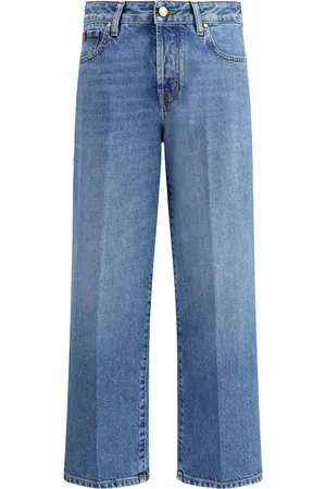 Jacob Cohen Femme, Jeans, Bleu, Taille: W26 Jean large en coton