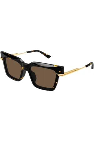 Bottega Veneta Unisex, Accessoires, Noir, Taille: ONE Size Lunettes de soleil élégantes Bv1242S