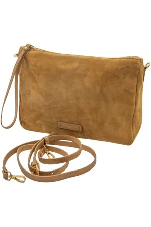 Gianni chiarini Femme, Sacs, Brun, Taille: ONE Size Nora Beurre de Cacahuète Pochette