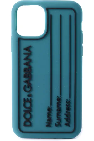 Dolce & Gabbana Homme, Accessoires, Bleu, Taille: ONE Size Coque Homme iPhone 11 Pro