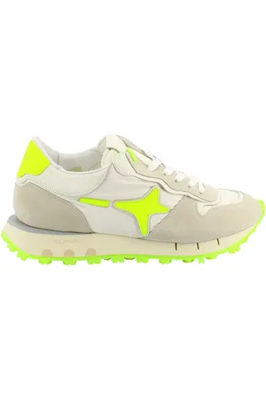 Ama Brand Homme, Chaussures, Multicolore, Taille: 43 EU Baskets Jaunes Mod. 4152