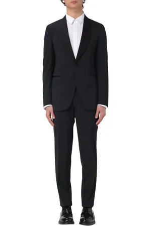 Michael Kors Homme, Costumes, Noir, Taille: S Costume Bleu Col Châle