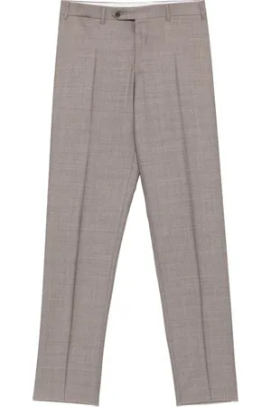 CANALI Homme, Pantalons, Gris, Taille: M Pantalon en laine avec détails cachés