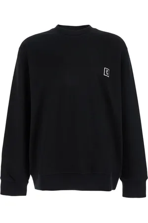 WOOYOUNGMI Homme, Sweatshirts et sweats à capuche, Noir, Taille: M Pull Noir T-Shirt Homme