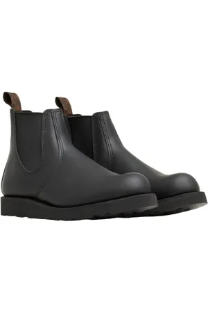 Red Wing Homme, Chaussures, Noir, Taille: 41 EU Bottes Chelsea Noires Style Classique