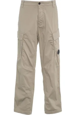 C.P. Company Homme, Pantalons, , Taille: S Pantalon Cargo Gris Ss25 Élever Style