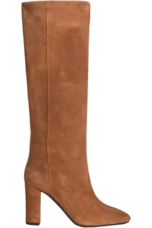 BIANCA DI Femme, Chaussures, Brun, Taille: 37 EU Bottes en daim pour femmes - Modèle élégant