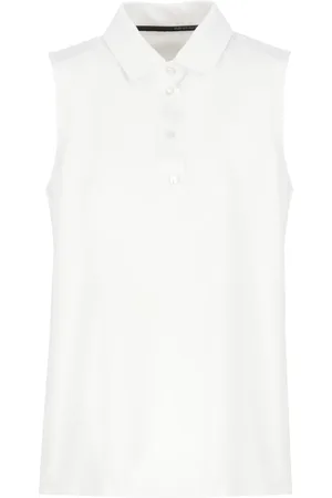 RRD Femme, Tops, Blanc, Taille: 38 FR Polo Blanc Sans Manches Femme
