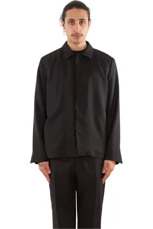 COSTUMEIN Homme, Vestes, Noir, Taille: M Blazer en Laine Fine et Box