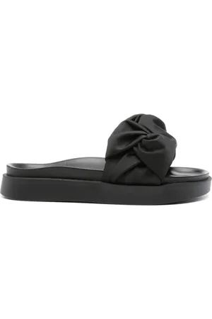 INUIKII Femme, Chaussures, Noir, Taille: 36 EU Fjord Flower Slides