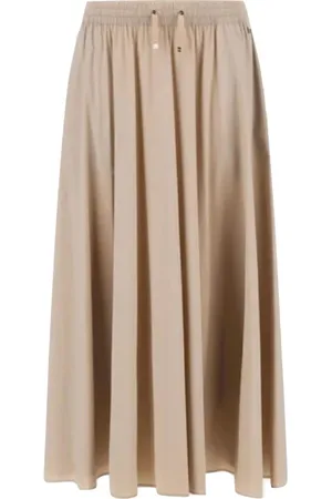 HERNO Femme, Jupes, , Taille: 36 FR Jupe longue en nylon stretch avec cordon