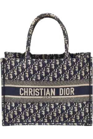 Dior Femme, Pre-owned, Bleu, Taille: ONE Size Pre-owned Toile sacs-dior