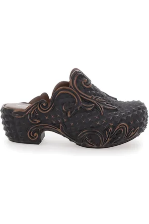 Melissa Femme, Chaussures, Brun, Taille: 41 1/2 EU Sandales Marron Court Clog Projet