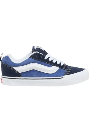 Vans Unisex, Chaussures, Bleu, Taille: 42 1/2 EU Baskets Bleu Blanc à profil bas