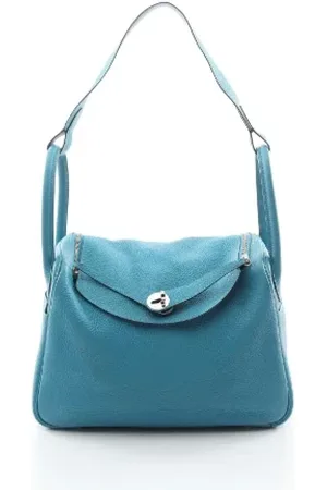 Hermès Femme, Pre-owned, Vert, Taille: ONE Size Pre-owned Cuir sacs-main