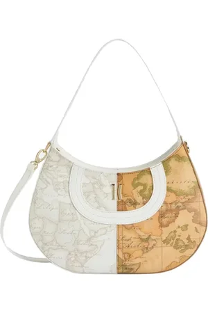 ALVIERO MARTINI 1A CLASSE Femme, Sacs, Multicolore, Taille: ONE Size Sac à bandoulière Geo Mix Naturel