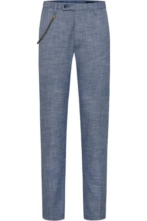 Cinque Homme, Pantalons, Bleu, Taille: L Pantalon Slim Fit Moderne