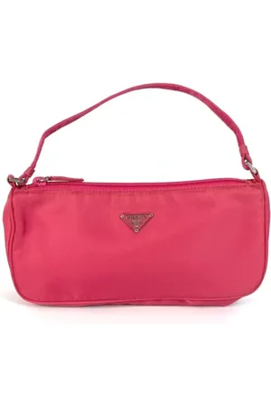 Prada Femme, Pre-owned, Rose, Taille: ONE Size Pre-owned Nylon sacs-prada
