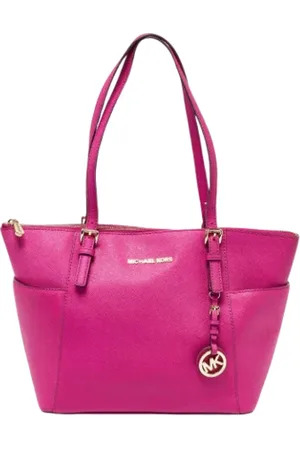 Michael Kors Femme, Pre-owned, Rose, Taille: ONE Size Pre-owned Cuir sacs-main