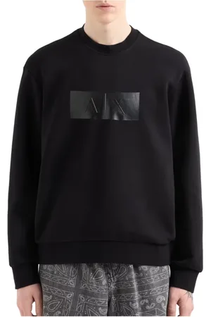 Armani Exchange Homme, Sweatshirts et sweats à capuche, Noir, Taille: XL Sweat noir Xm000743 Af13047