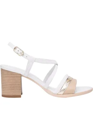Nero Giardini Femme, Chaussures, Blanc, Taille: 36 EU Sandales Blanches, Élégance et Confort Italiens