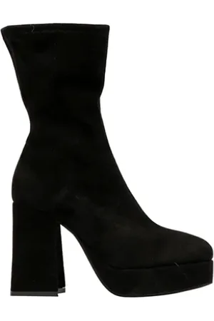 BIANCA DI Femme, Chaussures, Noir, Taille: 39 EU Bottines en daim pour femmes - Noir