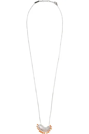 Bottega Veneta Femme, Accessoires, , Taille: ONE Size Pendentif Émail Collier
