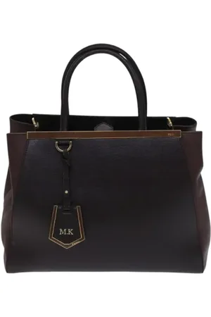 Fendi Femme, Pre-owned, Brun, Taille: ONE Size Pre-owned Cuir sacs-fendi