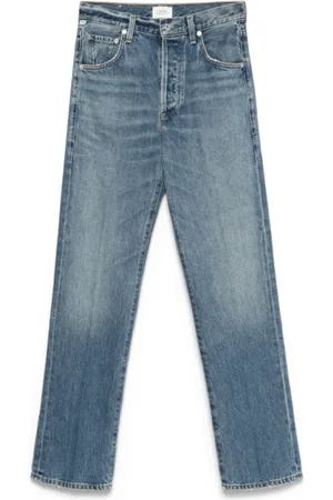 Citizens of Humanity Femme, Jeans, Bleu, Taille: W28 Jean Bleu Indigo à Boutons