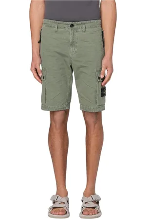 Stone Island Homme, Shorts, Vert, Taille: W31 Shorts Cargo avec Poches