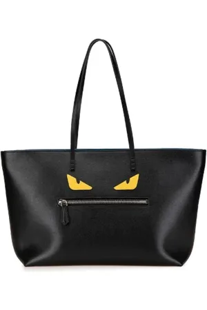 Fendi Femme, Pre-owned, Noir, Taille: ONE Size Pre-owned Cuir cabas
