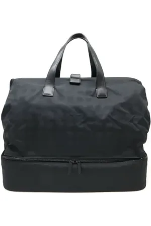 CHANEL Unisex, Pre-owned, Noir, Taille: ONE Size Pre-owned Tissu sacs-de-voyage