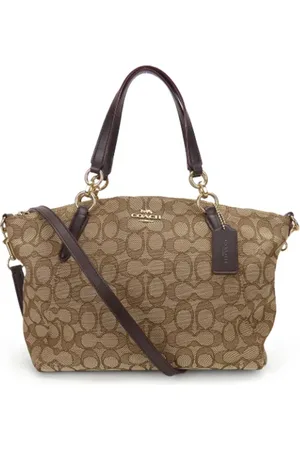 Coach Femme, Pre-owned, Brun, Taille: ONE Size Pre-owned Toile sacs-main