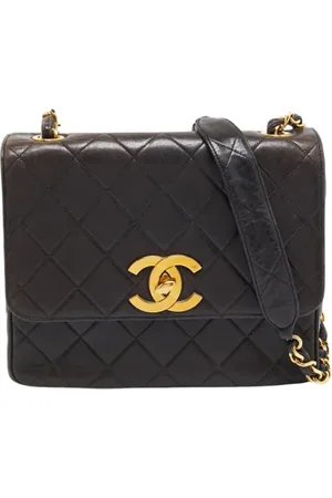 CHANEL Femme, Sacs, Noir, Taille: ONE Size Pre-owned Cuir sacs-chanel