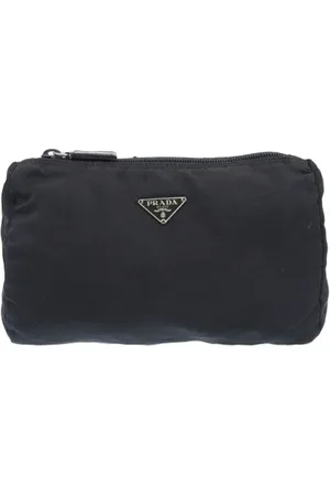 Prada Femme, Pre-owned, Noir, Taille: ONE Size Pre-owned Nylon sacs-prada