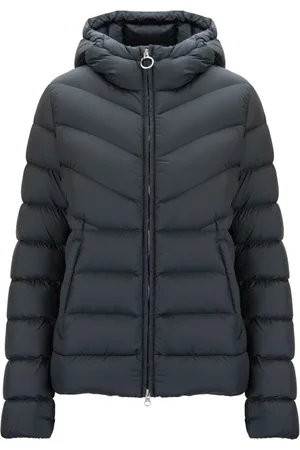 Colmar Femme, Vestes, Noir, Taille: 40 FR Doudoune à capuche à col haut