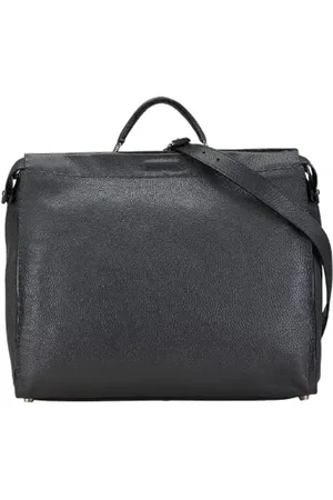 Fendi Femme, Pre-owned, Noir, Taille: ONE Size Pre-owned Cuir sacs-fendi