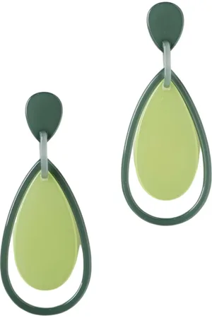Emporio Armani Femme, Accessoires, Vert, Taille: ONE Size Boucles d