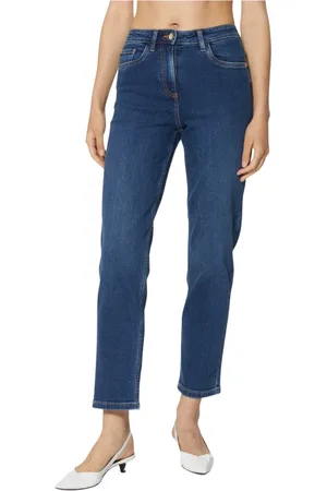 Silvian Heach Femme, Jeans, Bleu, Taille: W25 Jean bleu coupe droite