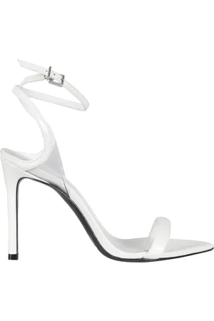 Schutz Femme, Chaussures, Blanc, Taille: 40 EU Sandalette à talon haut