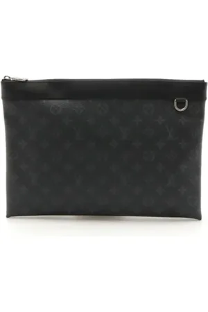 LOUIS VUITTON Homme, Pre-owned, Noir, Taille: ONE Size Pre-owned Tissu pochettes-minaudieres