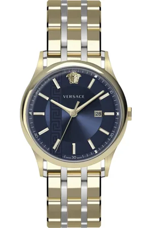 VERSACE Unisex, Accessoires, Jaune, Taille: ONE Size Montre pour homme Aiakos Swiss Made Ve4A007 20